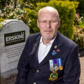 Craig "Mac" McDermott, a Royal Navy veteran who was 17-years-old during the first ferocious battle of the Falklands War.