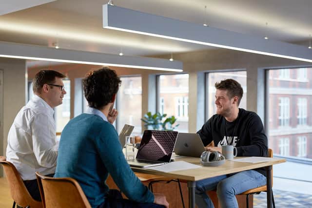Infinity Works says it has seen 'significant' growth since setting up a practice in Edinburgh in 2019 (picture taken pre-Covid). Picture: Jeff Moore.