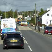 Springholm and the adjoining village of Crocketford would be bypased under the A75 upgrade plans. (Photo by David Dixon/Geograph)