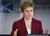 Outgoing First Minister Nicola Sturgeon. Picture: Jeff J Mitchell - WPA Pool/Getty Images
