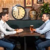 From left: Euan Baxter and Craig Letton at Cask Smugglers in Edinburgh. Picture: contributed.