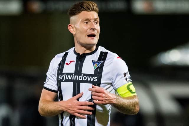 Dunfermline captain Euan Murray was on target yet again.