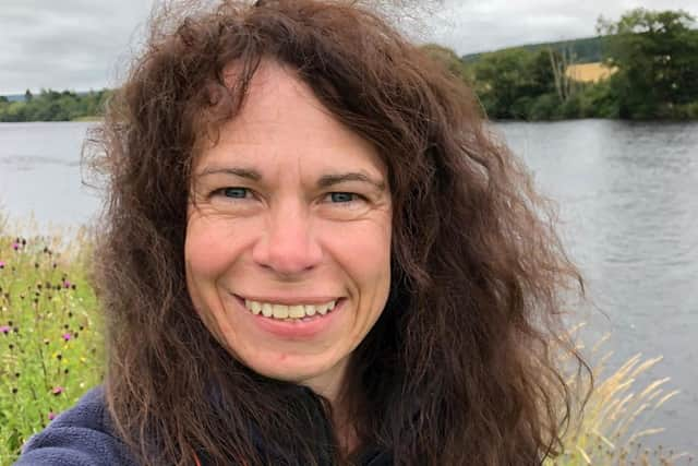 Dee Catchment Partnership manager Dr Susan Cooksley led the Easter Beltie restoration project, which has boosted biodiversity and helps the area withstand flooding and other climate change impacts