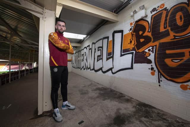 Liam Kelly and Motherwell take on Rangers at Fir Park on Sunday.