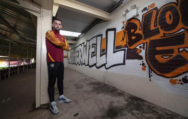 Liam Kelly and Motherwell take on Rangers at Fir Park on Sunday.