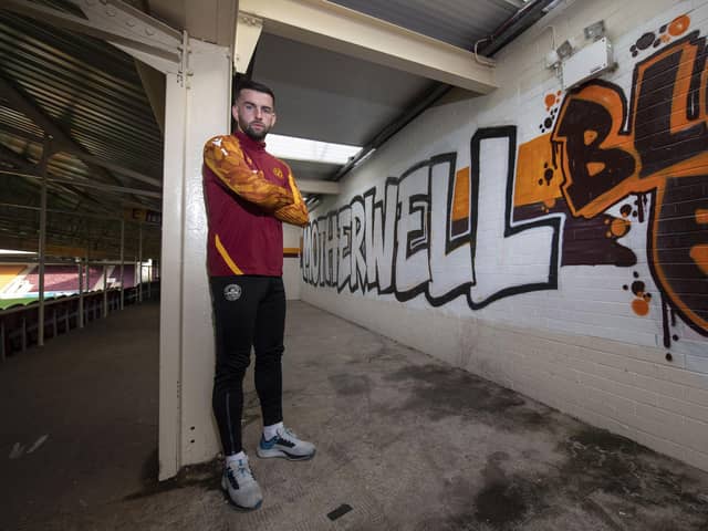 Liam Kelly and Motherwell take on Rangers at Fir Park on Sunday.