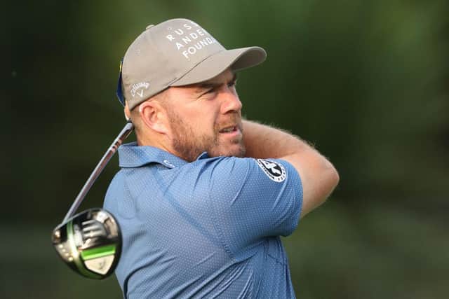 Richie Ramsay in action during the first round of the MyGolfLife Open at Pecanwood Golf & Country Club in South Africa. Picture: Warren Little/Getty Images.