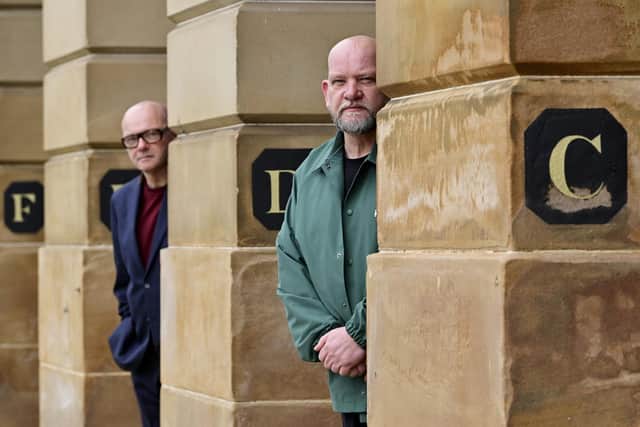 Pat (left) and Greg Kane aka Scottish pop duo Hue and Cry (Picture: John Devlin)