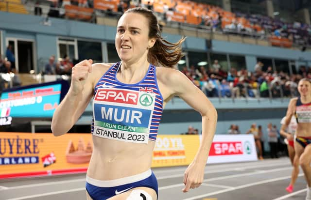 Laura Muir is among eight Scots selected for the World Championships in Budapest next month.