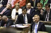 Prime Minister Rishi Sunak speaking during Prime Minister's Questions in the House of Commons. Photo: UK Parliament/Maria Unger/PA Wire