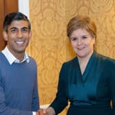 Rishi Sunak and First Minister Nicola Sturgeon met in Inverness