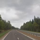 The crash took place on the A9, south of Inverness. Picture: GoogleMaps