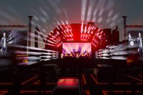 An image showing what the Live From The Drive-In event at the Royal Highland Showground could look like.