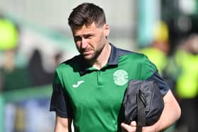 Hibs goalkeeper David Marshall was badly at fault for the Andorran outfit's second goal.