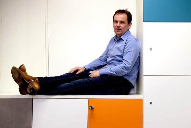 Nucleus, which chief executive David Ferguson set up with the backing of a number of financial advice firms in 2006, has developed software platforms that enable financial advisers to provide online access to clients for investments across ISAs, pensions and bond accounts. Picture: Lisa Ferguson