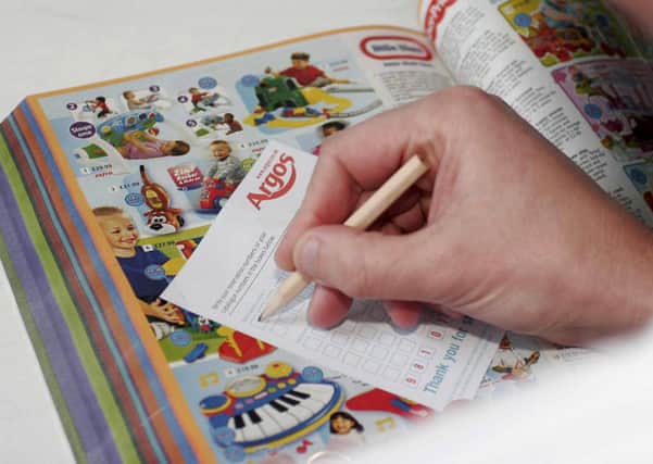 Argos catalogues were iconic.