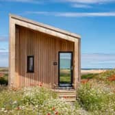 The Beekeeper's Bothy offers an amazing staycation overlooking a vast sandy Aberdeenshire beach.