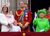 Members of the royal family stand on the balcony during the Trooping the Colour in 2016 for the Queen's 90th birthday. Photo: Ben A. Pruchnie/Getty Images.