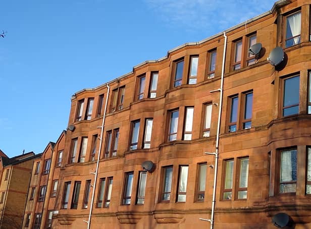West of Scotland HA homes in Springburn that are included in the pilot. Picture: contributed.