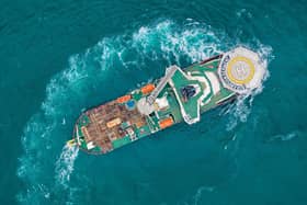 The business says it operates 41 multi-purpose ships in the North Sea. Picture: contributed.