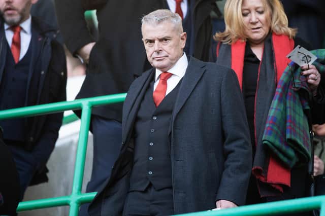 Aberdeen chairman Dave Cormack explained the parting of company with Jim Goodwin. (Photo by Paul Devlin / SNS Group)