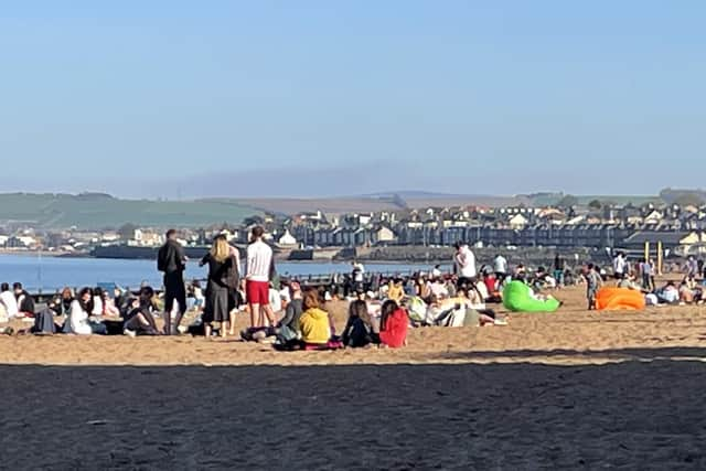 Scotland is officially basking in a heatwave after three consecutive days of unusually warm temperatures. Picture: Ilona Amos