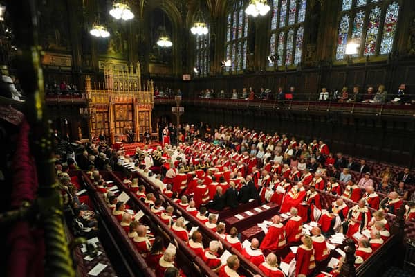The House of Lords Chamber. Picture: Alastair Grant/Getty Images