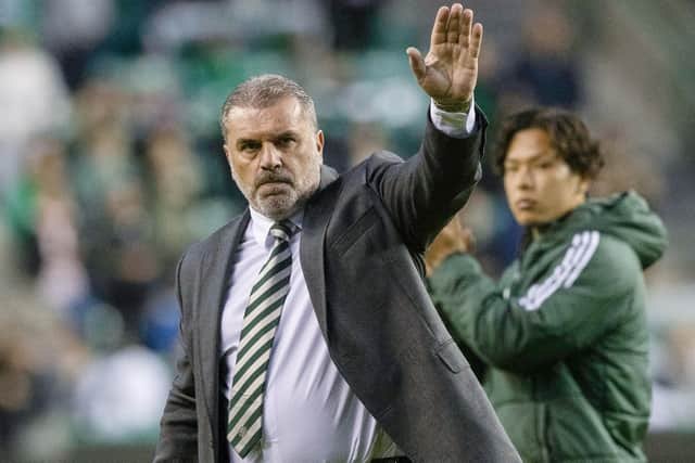 Celtic manager Ange Postecoglou is the bookies favourite to become next Tottenham manager.  (Photo by Craig Williamson / SNS Group)