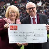 Hearts owner Ann Budge has received many donations from Stuart Wallace on behalf of FoH.