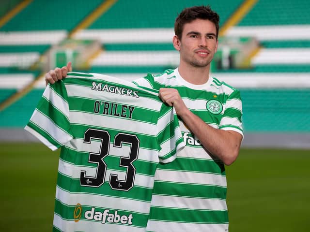 O'Riley will wear the No 33 shirt at Celtic.