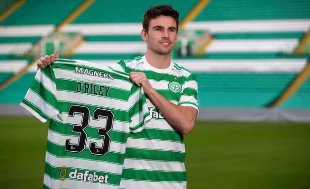 O'Riley will wear the No 33 shirt at Celtic.