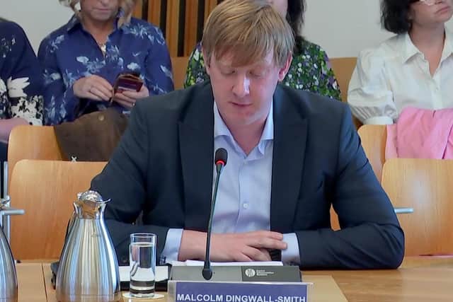 Malcolm Dingwall-Smith, Strategic Partnerships Manager at sportscotland told the committee reforming the Gender Recognition Act does not impact significantly on sport.