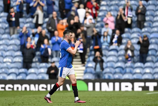 Rangers defender John Souttar is desperate to impress for the remainder of the season.