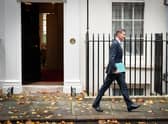 Chancellor of the Exchequer Jeremy Hunt leaves 11 Downing Street, London, for the House of Commons to deliver his autumn statement. Picture: Stefan Rousseau/PA Wire