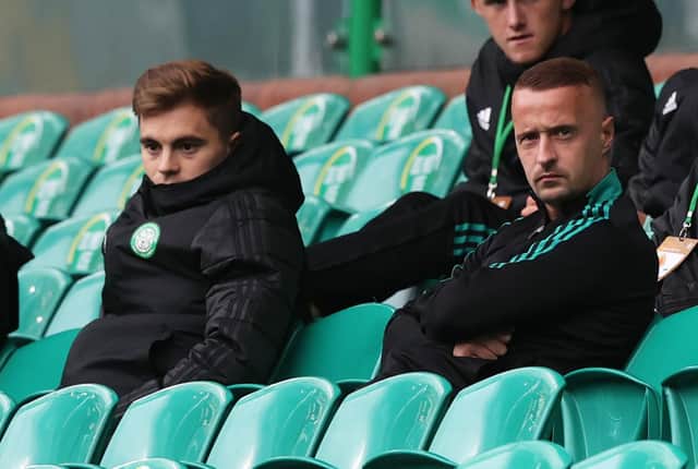 Leigh Griffiths has yet to feature in a competitive match for new Celtic boss Ange Postecoglou. (Photo by Craig Williamson / SNS Group)