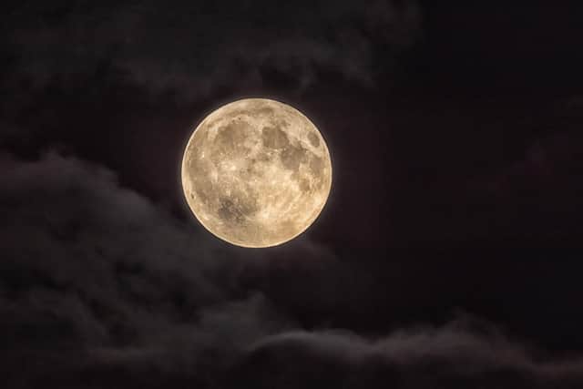 Each full moon is known by a unique name, and July’s is sometimes referred to as the Buck Moon (Shutterstock)
