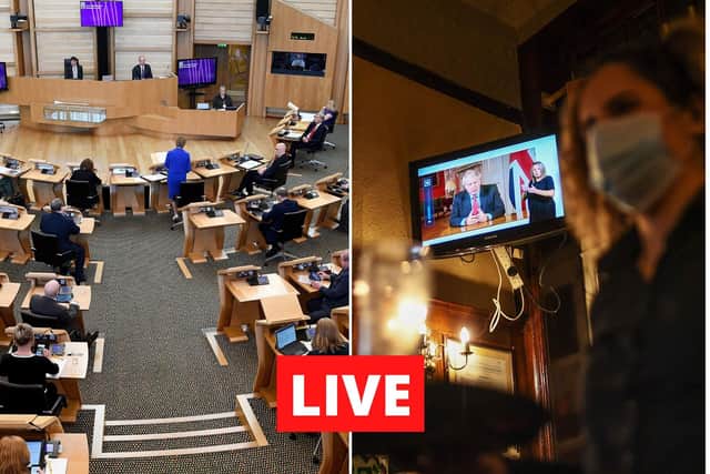 Live updates on Covid-19 in Scotland, the UK, and around the world.