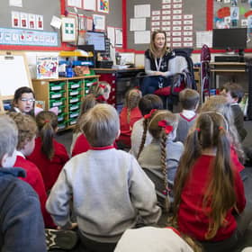 Some schools have had to send classes home or close entirely due to teacher absence.