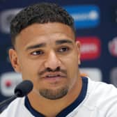 Scotland's Sione Tuipulotu during a press conference at the Stade de Nice ahead of the match against Tonga in Pool B of the Rugby World Cup.  (Picture: Adam Davy/PA Wire)