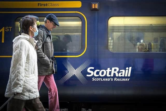 Fares for ScotRail journeys have been frozen until at least March 2023. Picture: PA