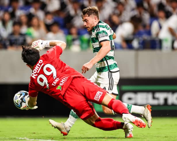 Celtic assistant manager John Kennedy believes James Forrest's shunning of the limelight might explain help explain why his stunning accomplishments have not seen him given the spotlight by some among the fanbase they warrant.  (Photo by Naoki Morita / SNS Group)