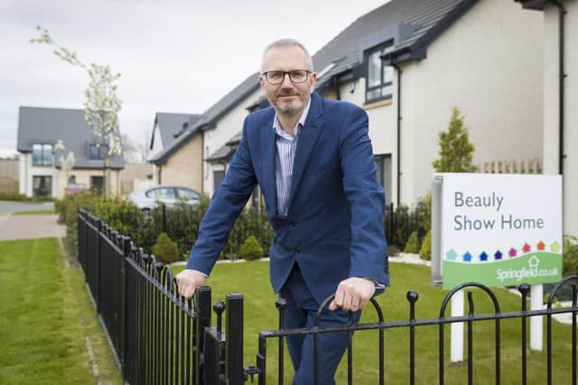 Innes Smith is the chief executive of Springfield Properties, which is Scotland’s only listed housebuilder.