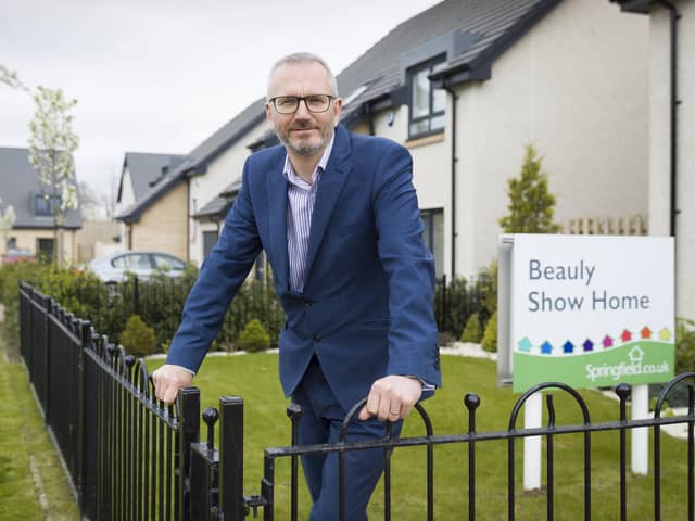 Innes Smith is the chief executive of Springfield Properties, which is Scotland’s only listed housebuilder.