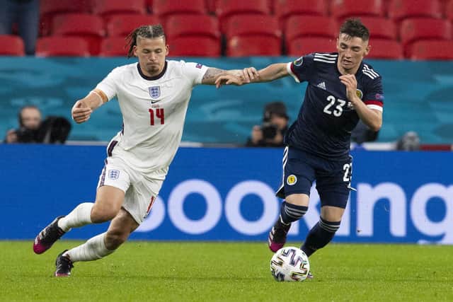 Gilmour rose to prominence with his performance for Scotland against England at Wembley at Euro 2020.