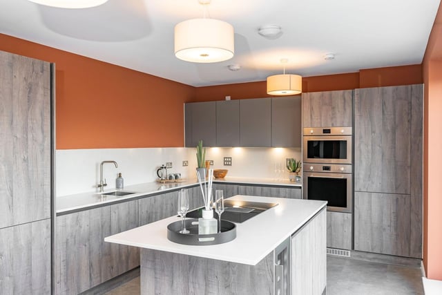 Kitchen of exclusive penthouses at The Wireworks, development
