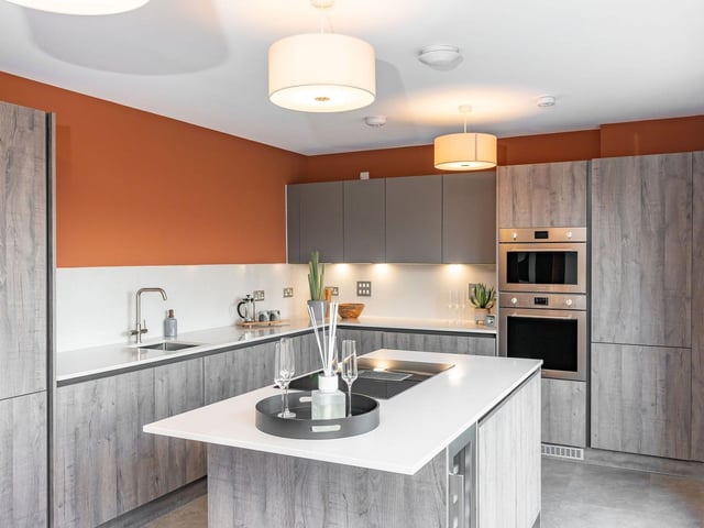 Kitchen of exclusive penthouses at The Wireworks, development