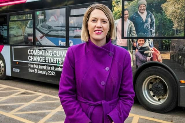 Transport minister Jenny Gilruth said Scottish Government bus industry funding was greater than elsewhere in the UK - but its post-Covid support is due to end sooner. Picture: Transport Scotland