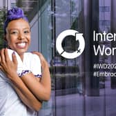 The theme of this year's International Women's Day is #EmbraceEquity. Cr: International Women's Day.
