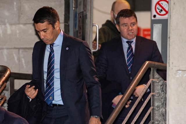 Rangers manager Giovanni van Bronckhorst and sporting director Ross Wilson sold the club's vision to Souttar.