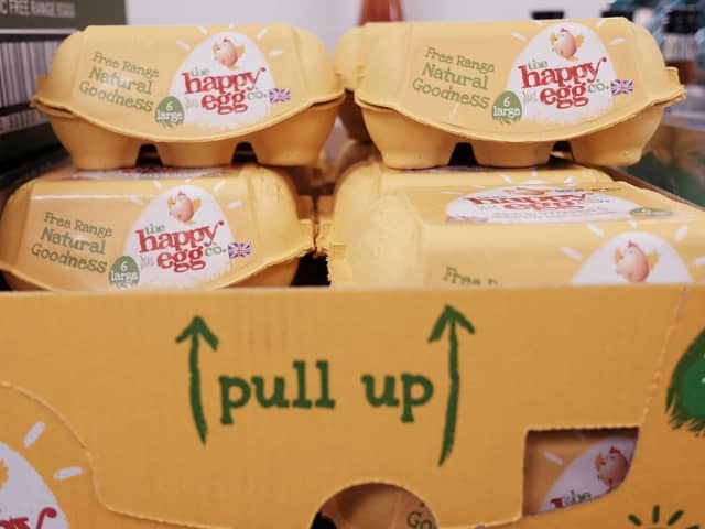 Asda and Lidl are limiting the number of boxes of eggs customers can buy